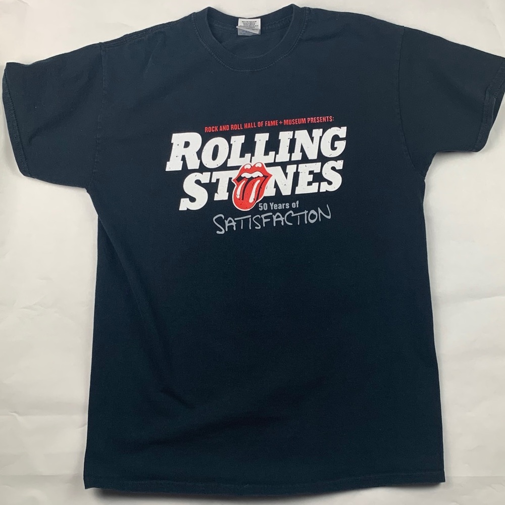Rolling Stones 50 Years of Satisfaction Band Shirt